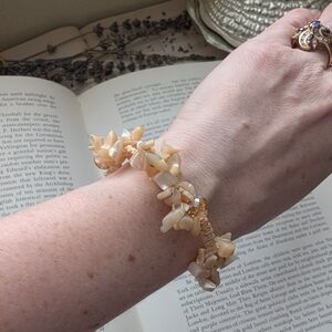 Vintage Stone Beaded Bracelet